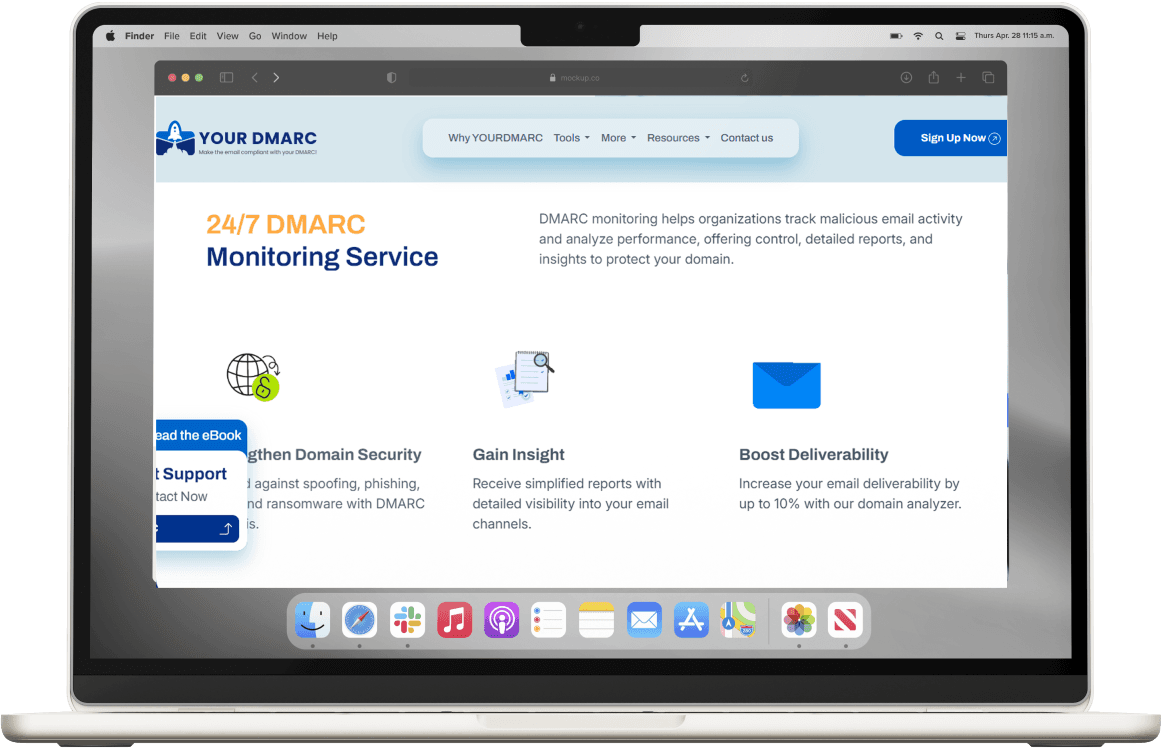yourDMARC Enterprise Dashboard