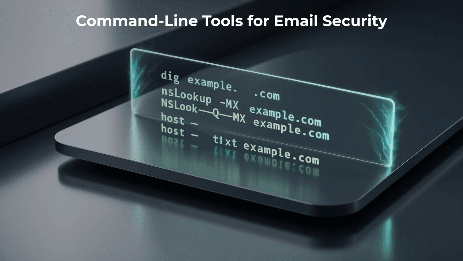 Blog post: How to Use Command-Line Tools for Diagnosing Email Security Issues (dig, nslookup, host)